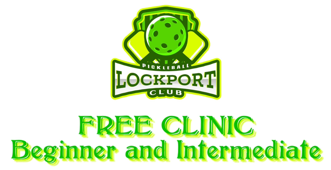 FREE Pickleball Clinic Registration